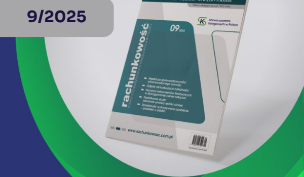 Czytaj 9. numer Rachunkowości!