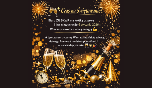 Do 6 stycznia 2026 r. biuro będzie nieczynne