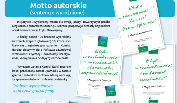 Podwójna siła etyki w rachunkowości! 