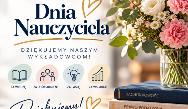 Dziękujemy naszym Wykładowcom! 💐