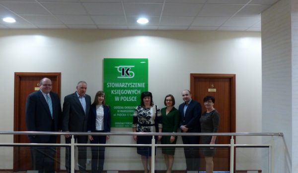 The visit of the Ukrainian academics in the Regional Branch of AAP in Warsaw